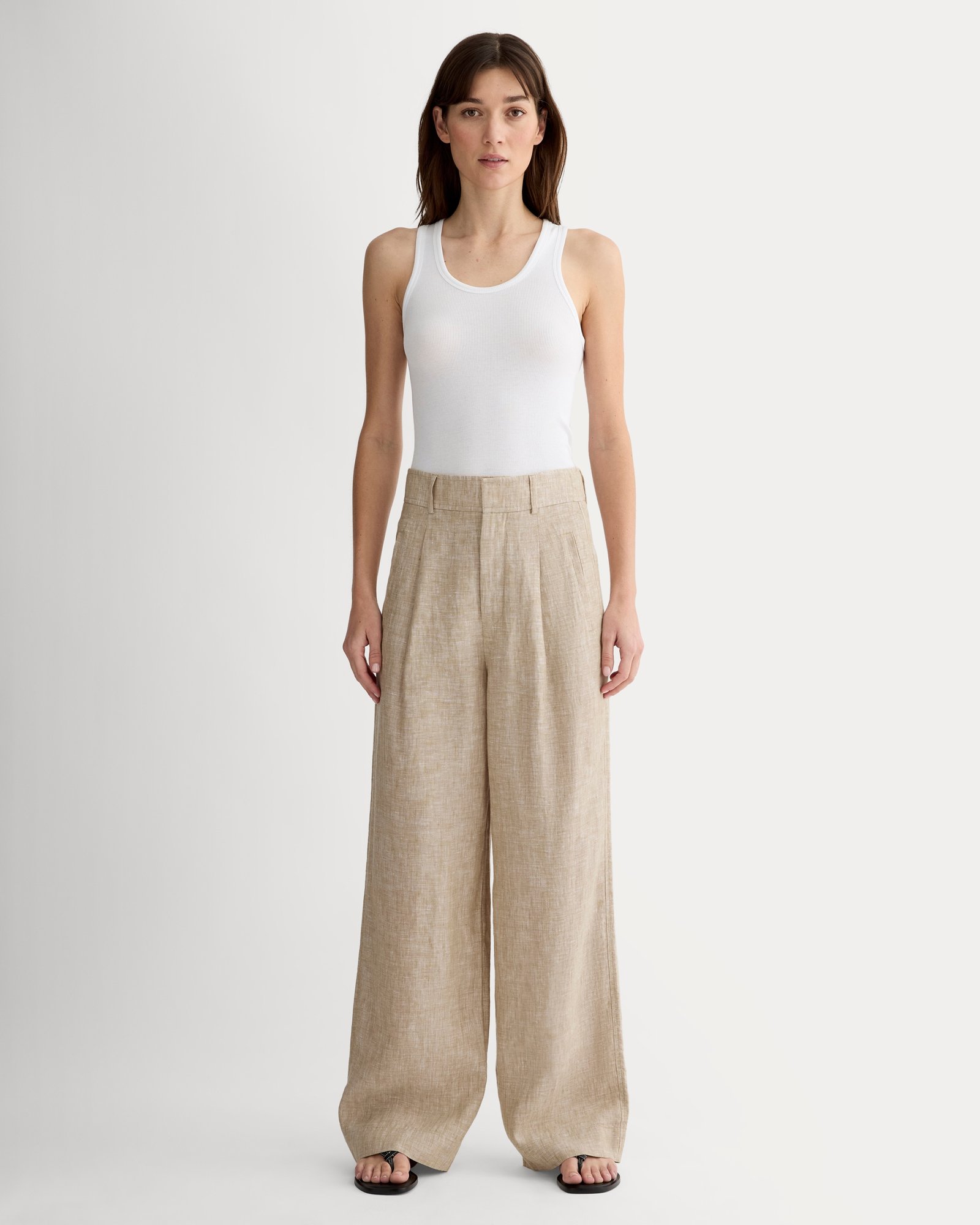 The Linen Way-High® Drape Pant