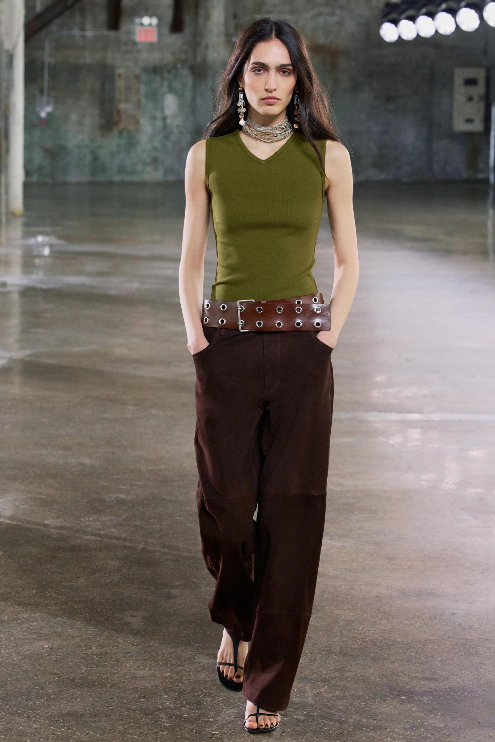 Stretch Ribbed Top