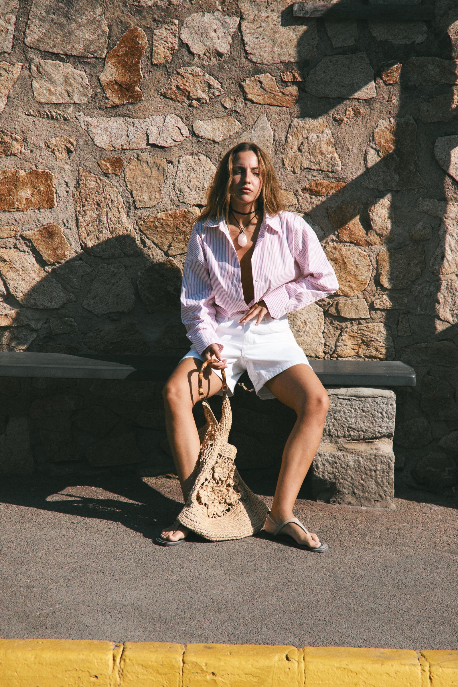 Z1975 Mom-Fit High-Waist Shorts