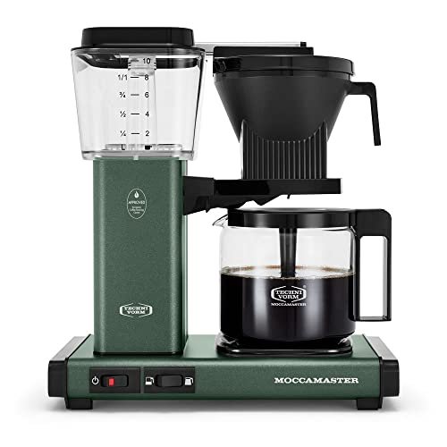 Technivorm Moccamaster 53923 Kbgv Select 10-Cup Coffee Maker, Juniper, 40 Ounce, 10-Cup, 1.25l