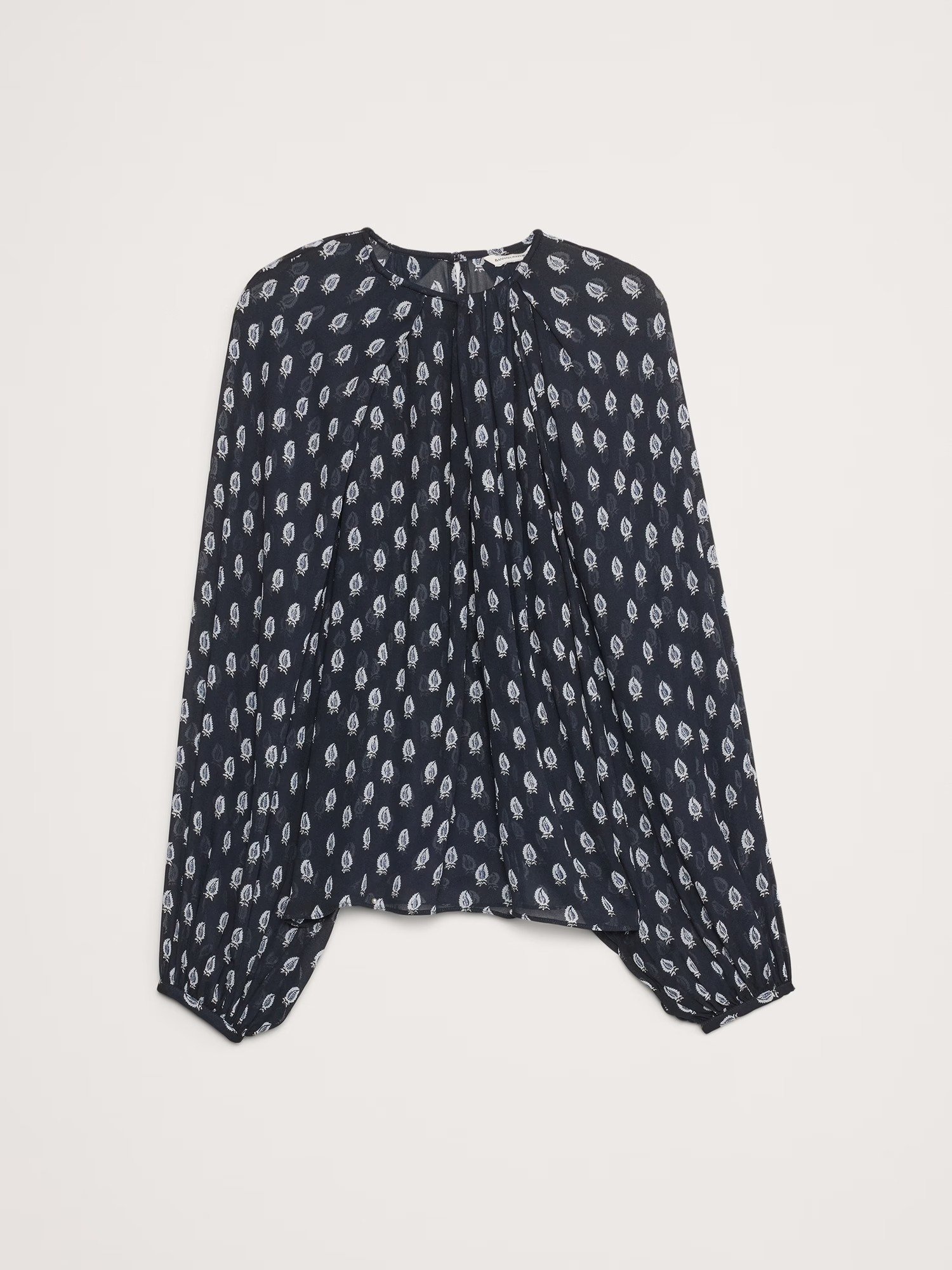 Banana Republic , Chiffon Twist-Neck Top