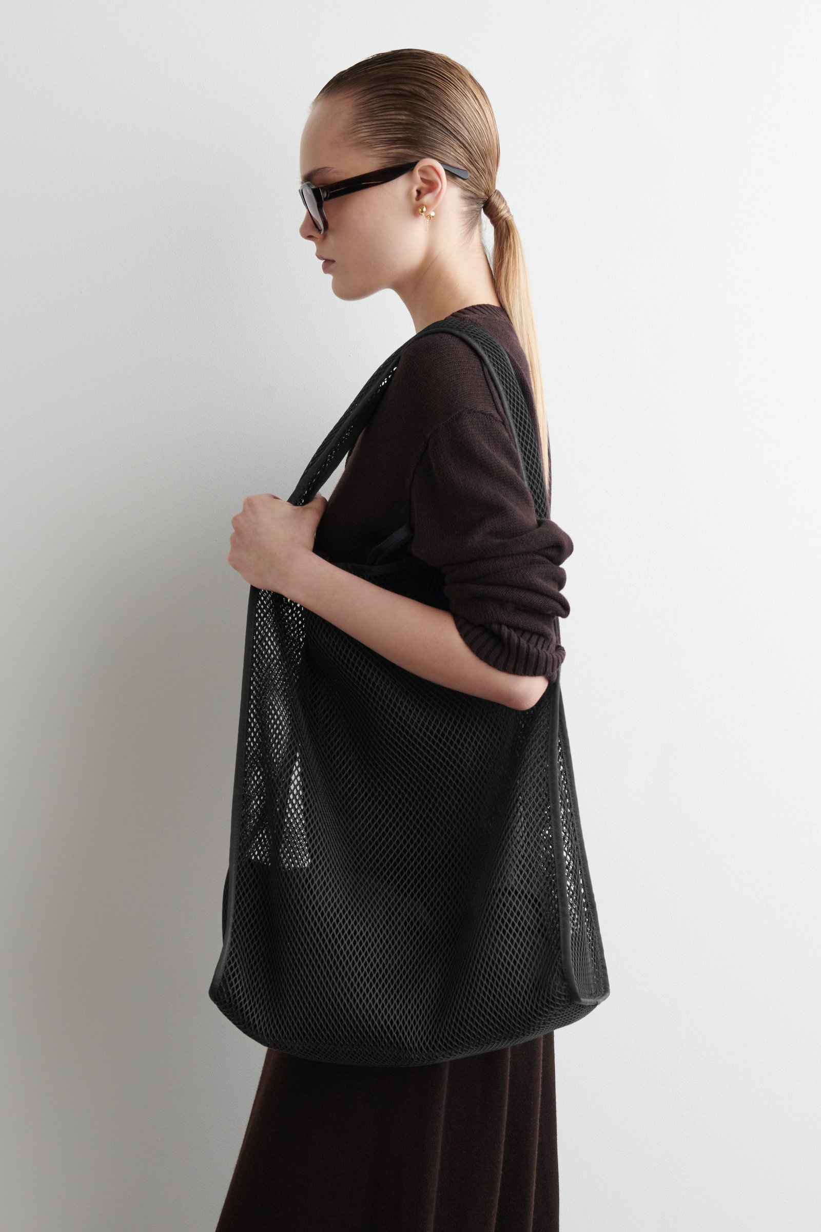 Slouchy Tote Bag - Mesh