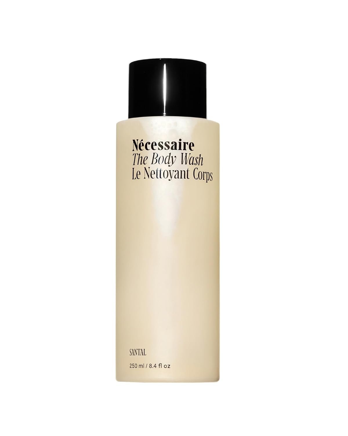 Nécessaire, Nécessaire the Body Wash Santal - Natural Body Wash for Women & Men, Therapeutic Shower Gel With Epsom Salt + Minerals. Gel Cleanse, 8.4 Fl Oz.