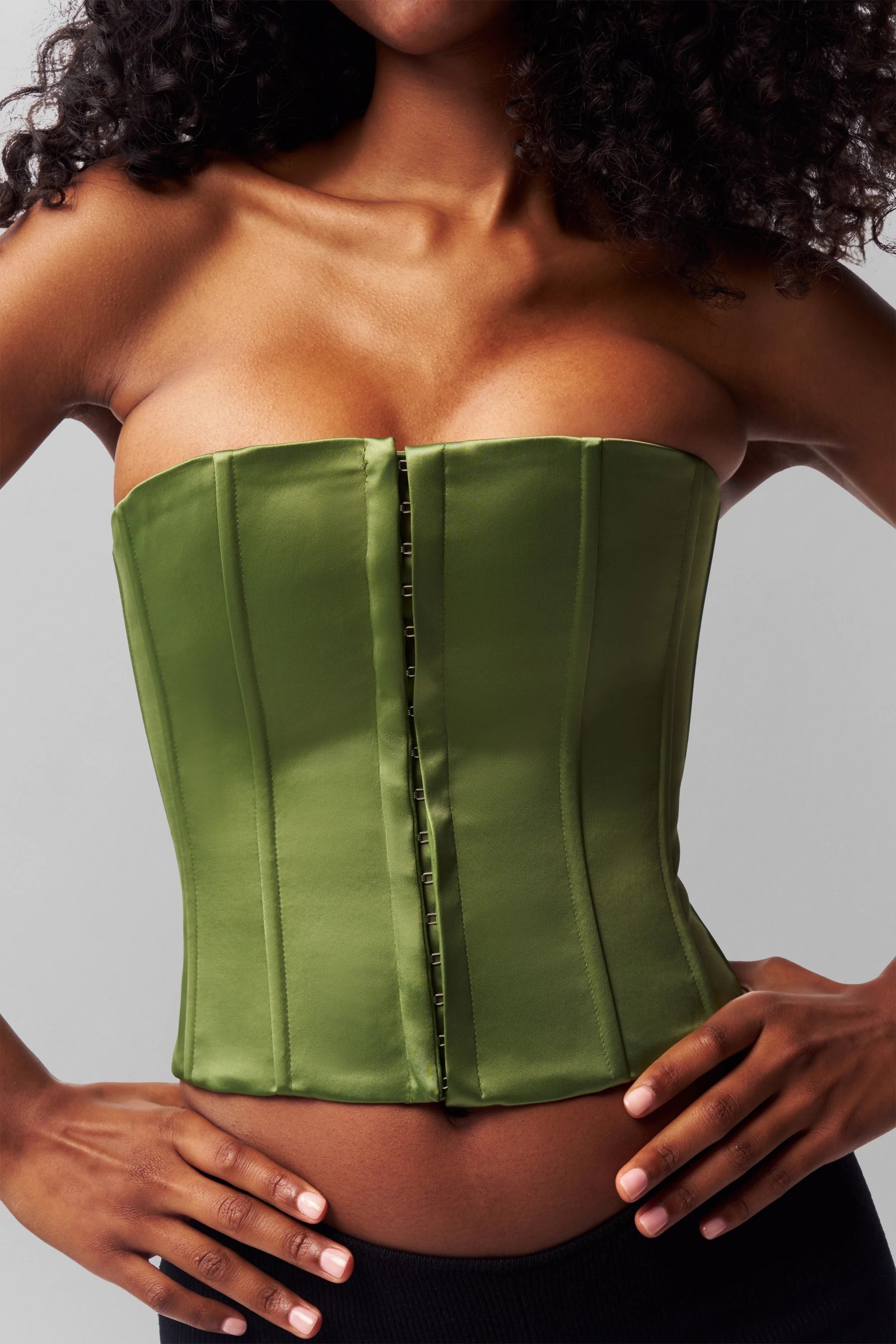 Danielle Guizio, Satin Corset