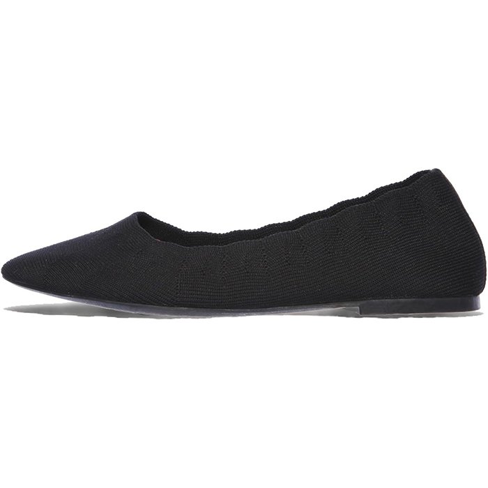 Skechers, Skechers Women's Cleo Bewitch Ballet Flat,black,8 M Us