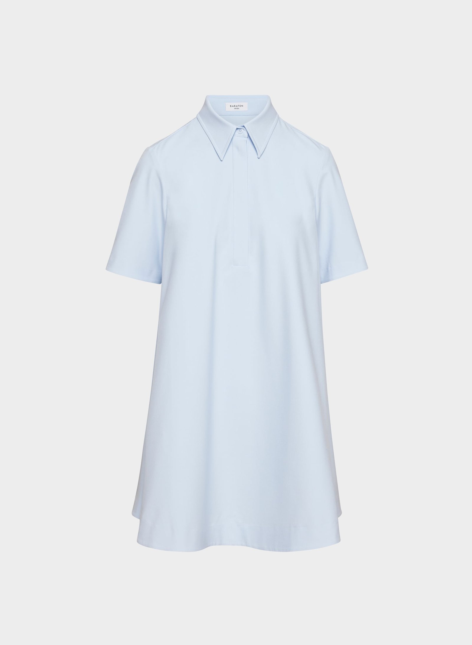 Baby blue polo dress
