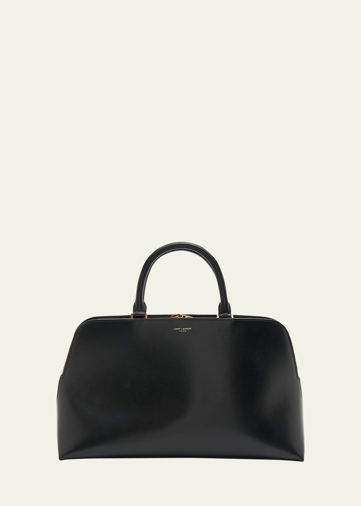 Sac De Jour Doctor Top-Handle Bag in Smooth Leather