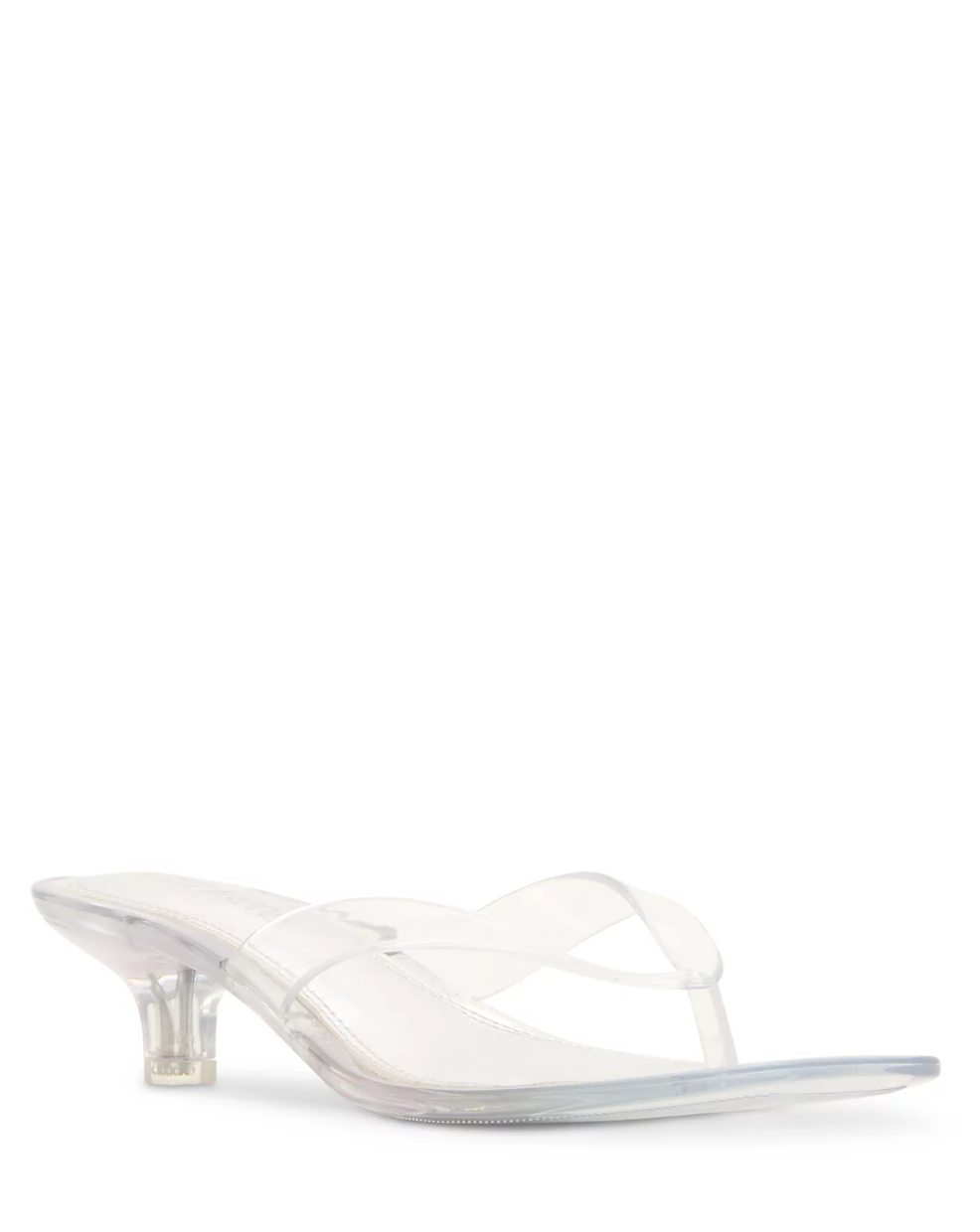 clear heels