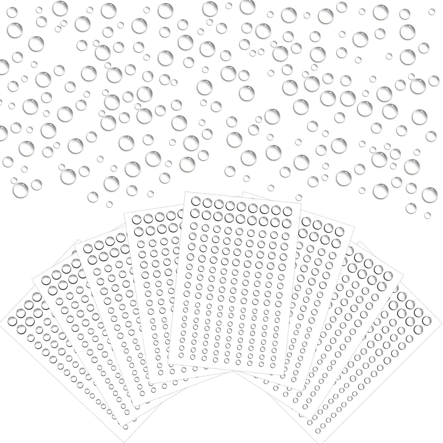 Obsummoy Dewdrop Self Adhesive Embellishments