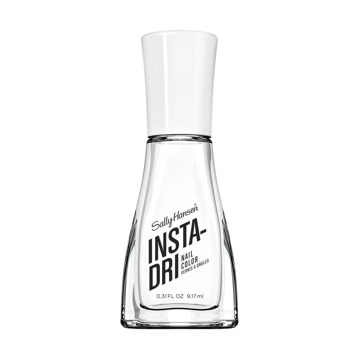 Sally Hansen Insta-Dry Nail Polish in White On Time