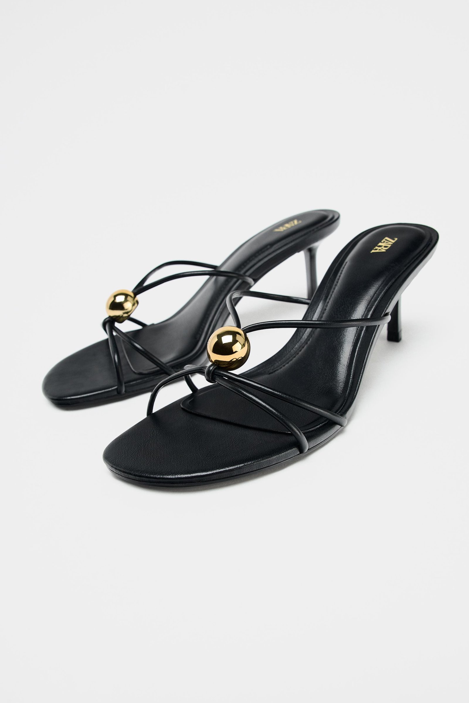 Sandals With Metallic Detail
