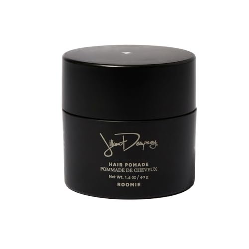 Jillian Dempsey Roomie Hair Pomade: Hair Styling Wax for Men & Women, for Definition, Texture and Hold, Solid Wax That Melts Into a Soft Pomade I Vegan, Clean Beauty