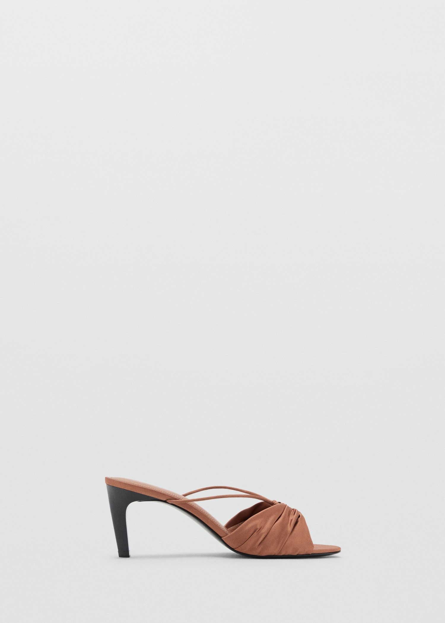 Satin High-Heeled Sandal - Women | Mango United Kingdom