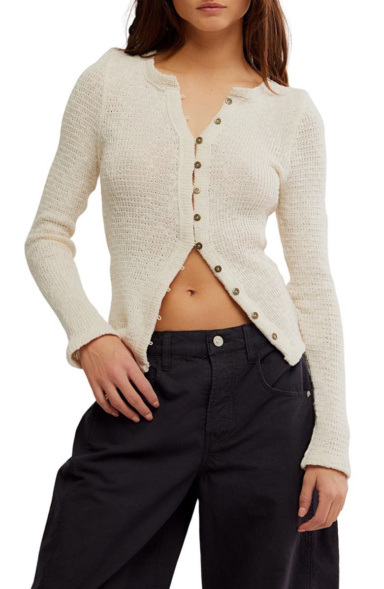 It's on Rib Cardigan