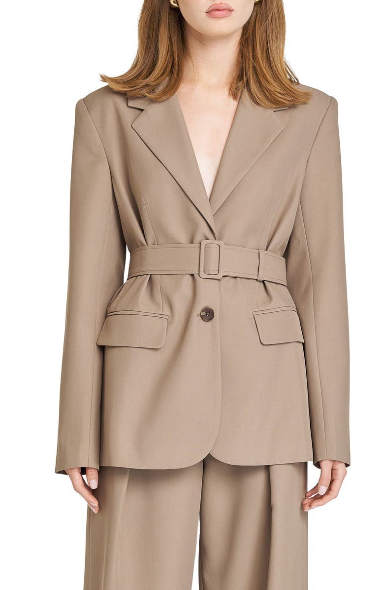 Maddox Belted Blazer