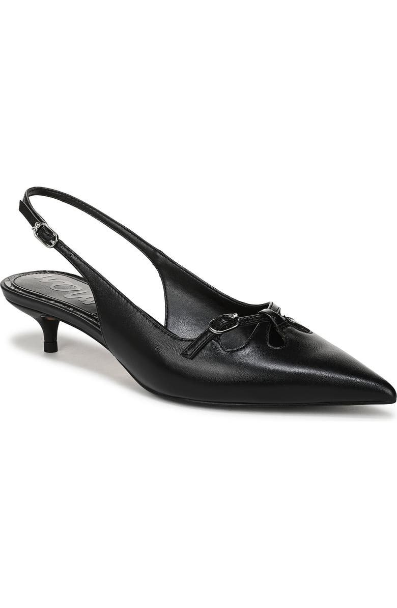 Fauna Kitten Heel Slingback Pump