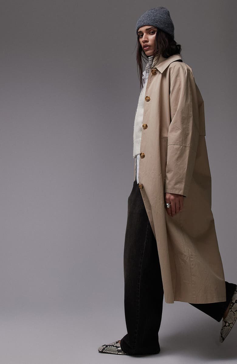 '90s Cotton Trench Coat