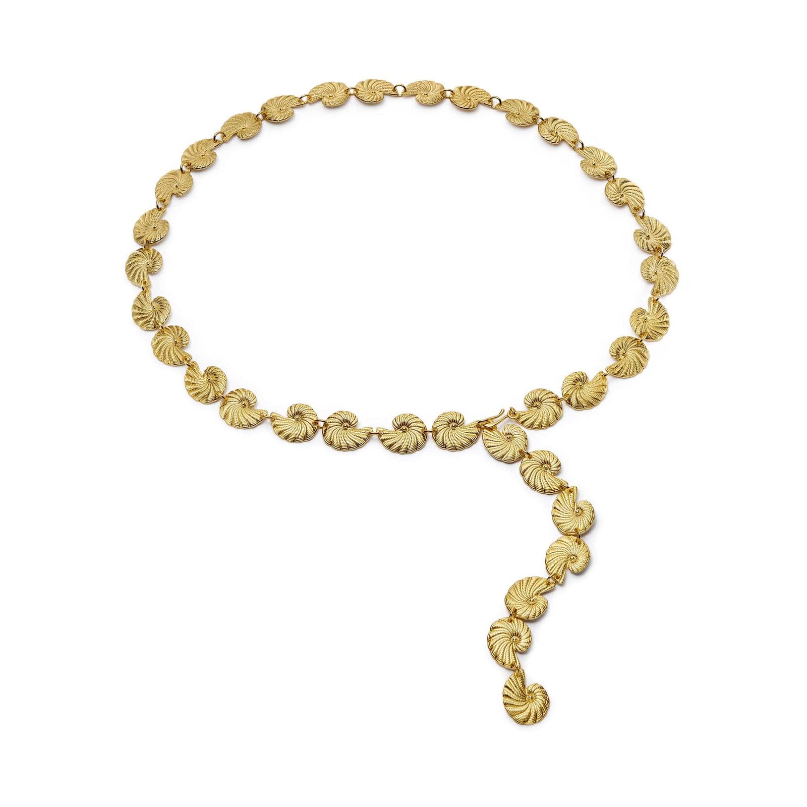 Polly Sayer Shell Belt 18ct Gold Plate