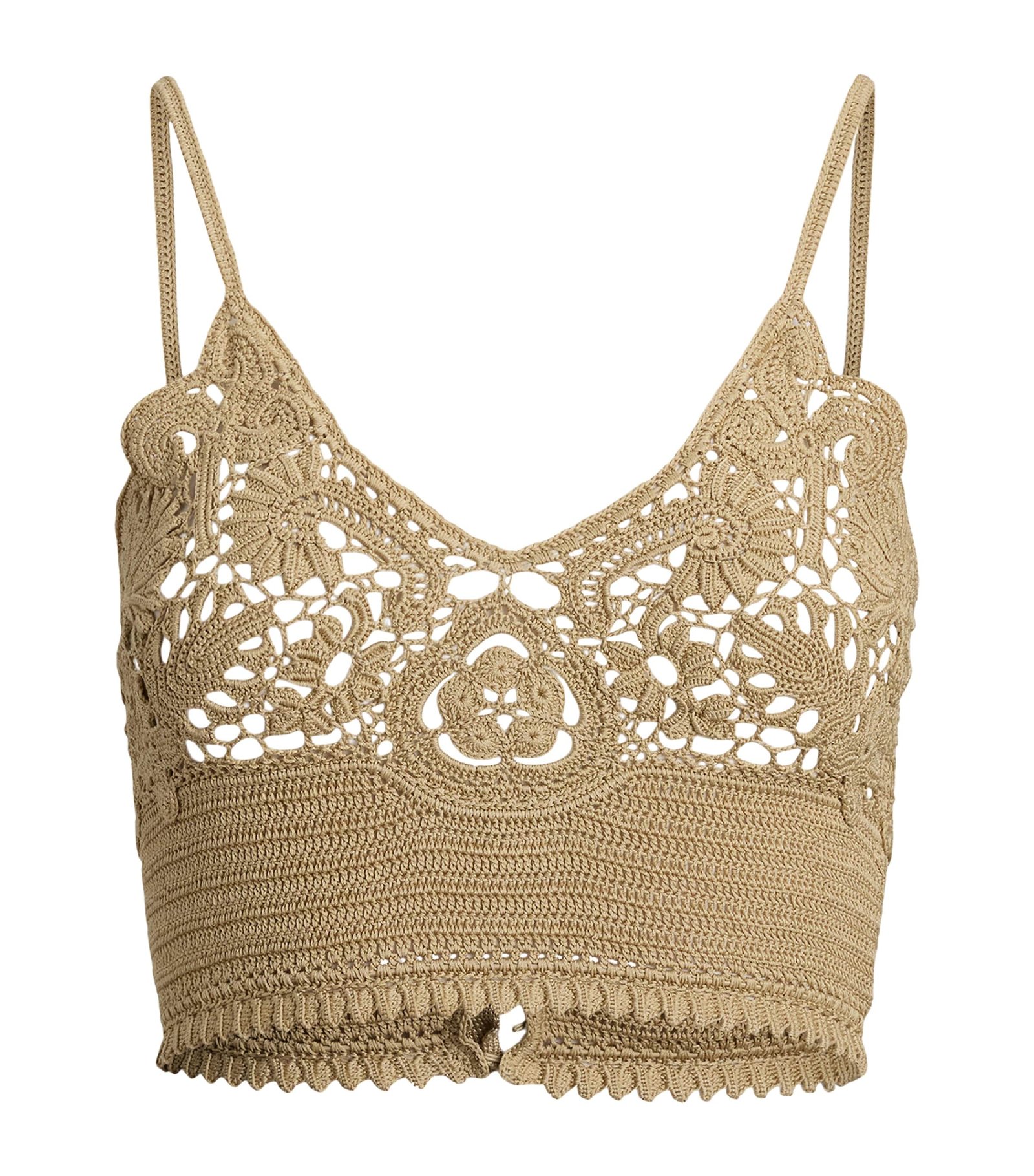 Silk Crochet Bralette