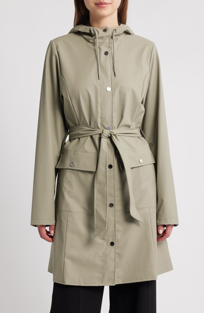 Curve Waterproof Belted Jacket