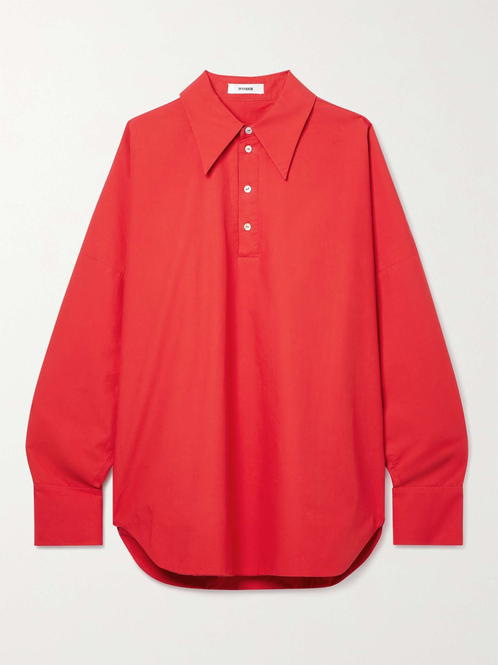 The Regatta Oversized Cotton-Poplin Shirt