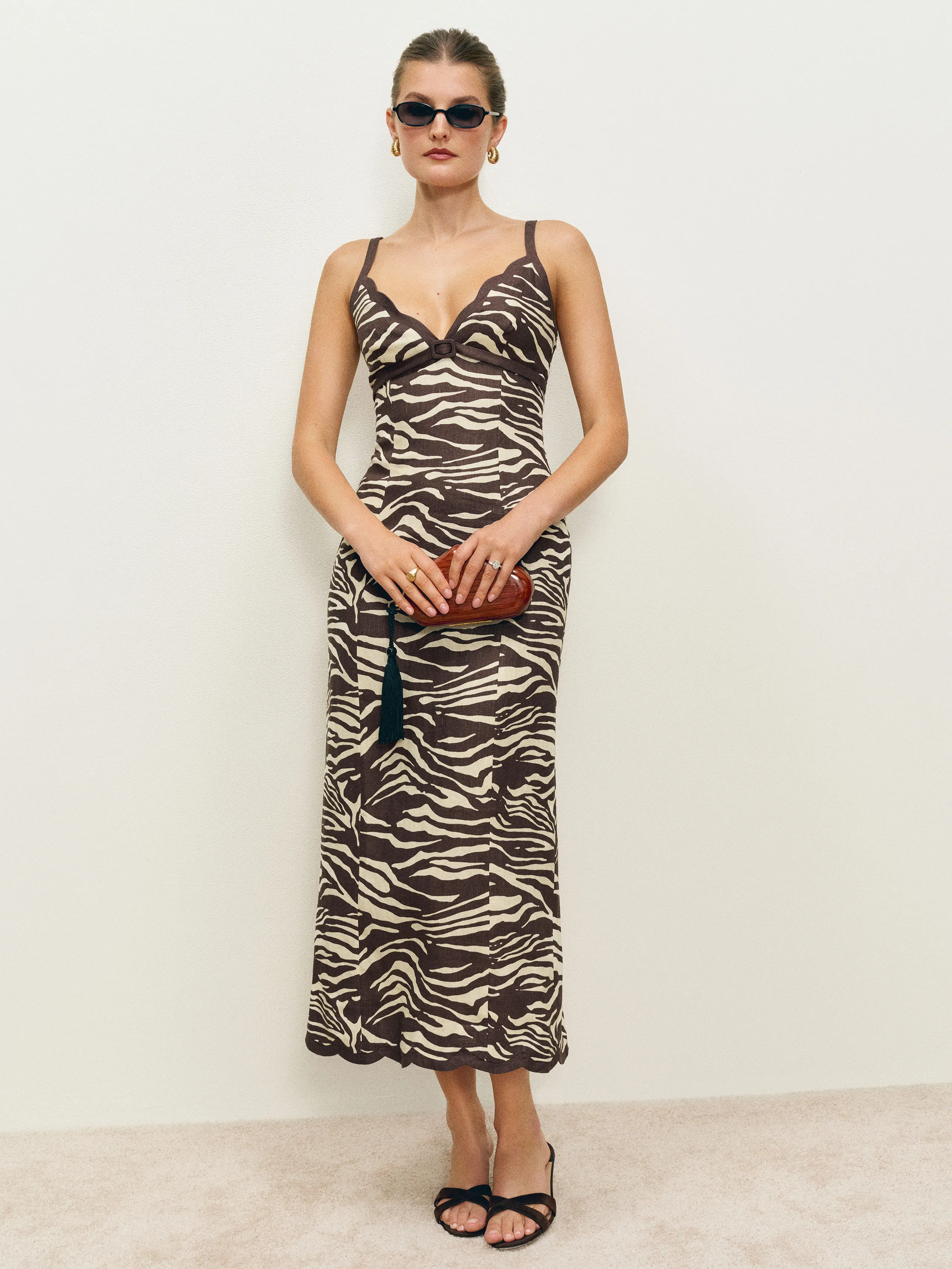 Reformation, Sara Linen Dress