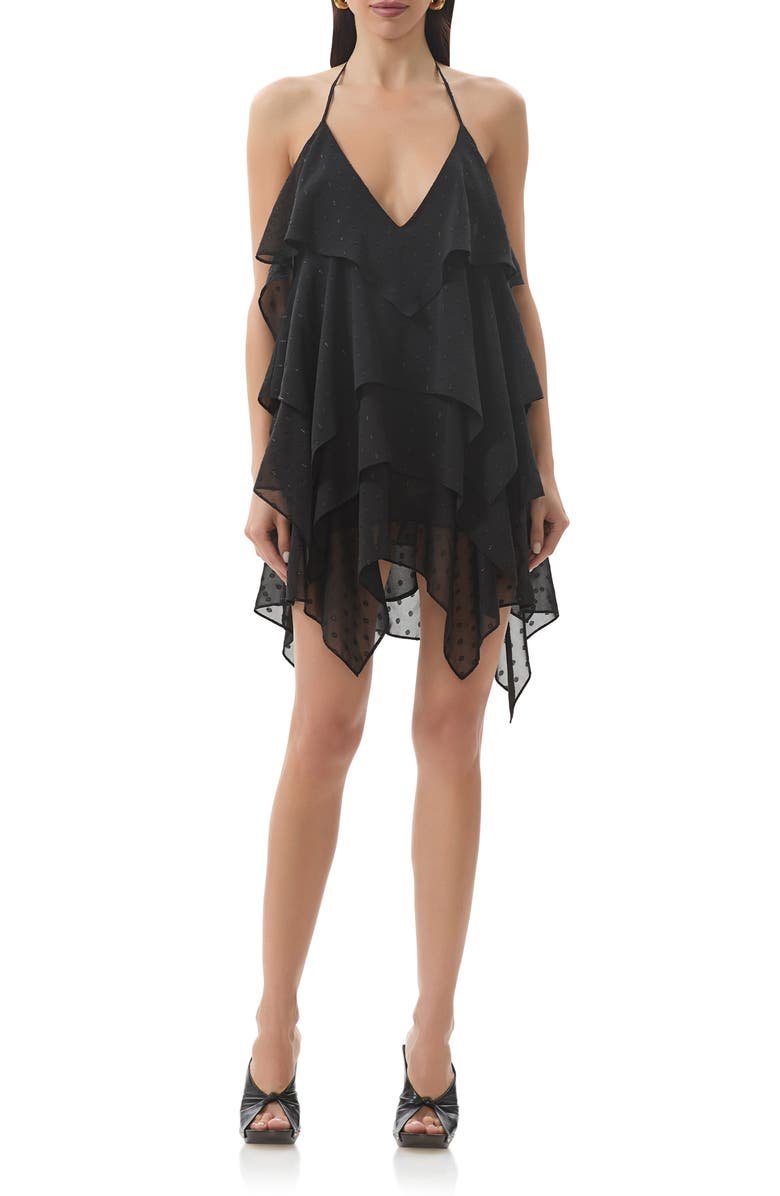 Decima Clip Dot Minidress
