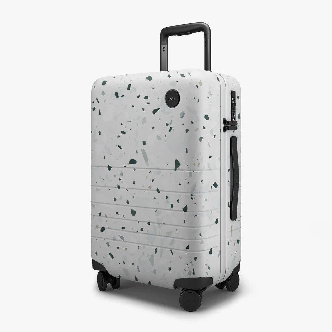 Terrazzo suitcase from Monos