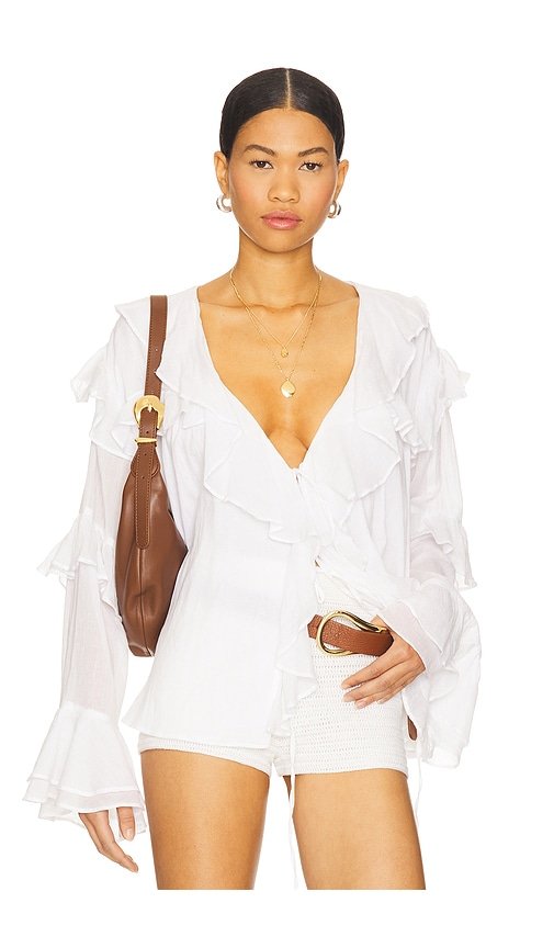 Joss Ruffle Top