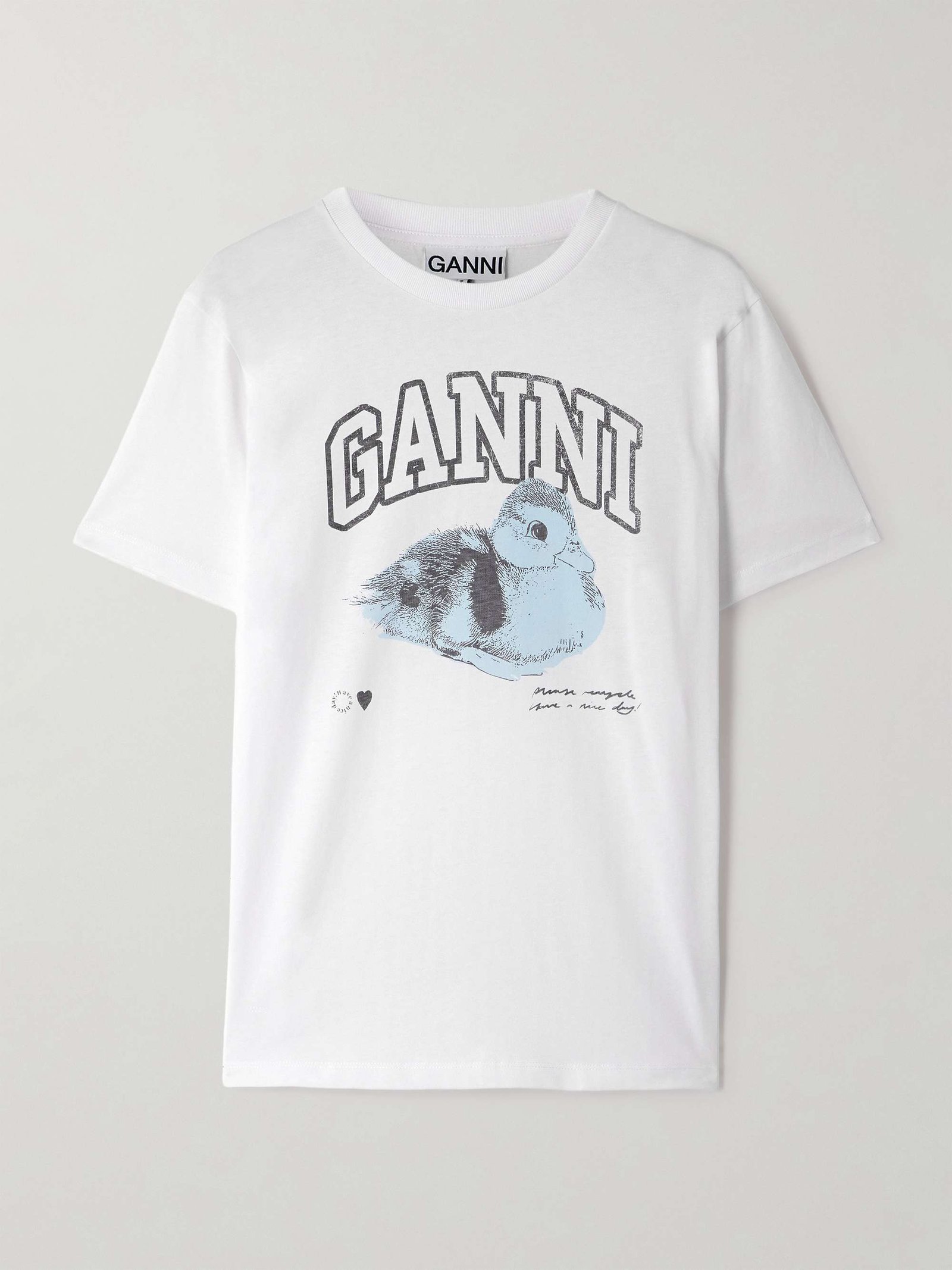 Printed Cotton-Jersey T-Shirt