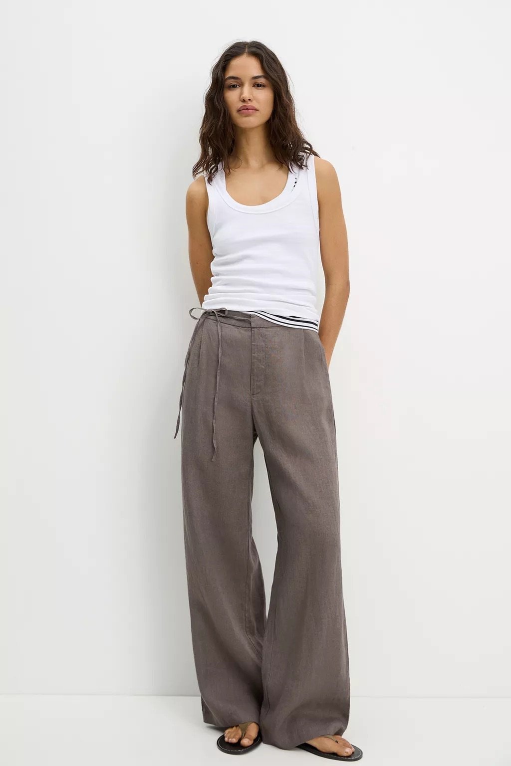 100% Linen Trousers