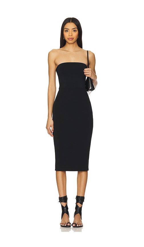Butter Luxe Strapless Midi Dress