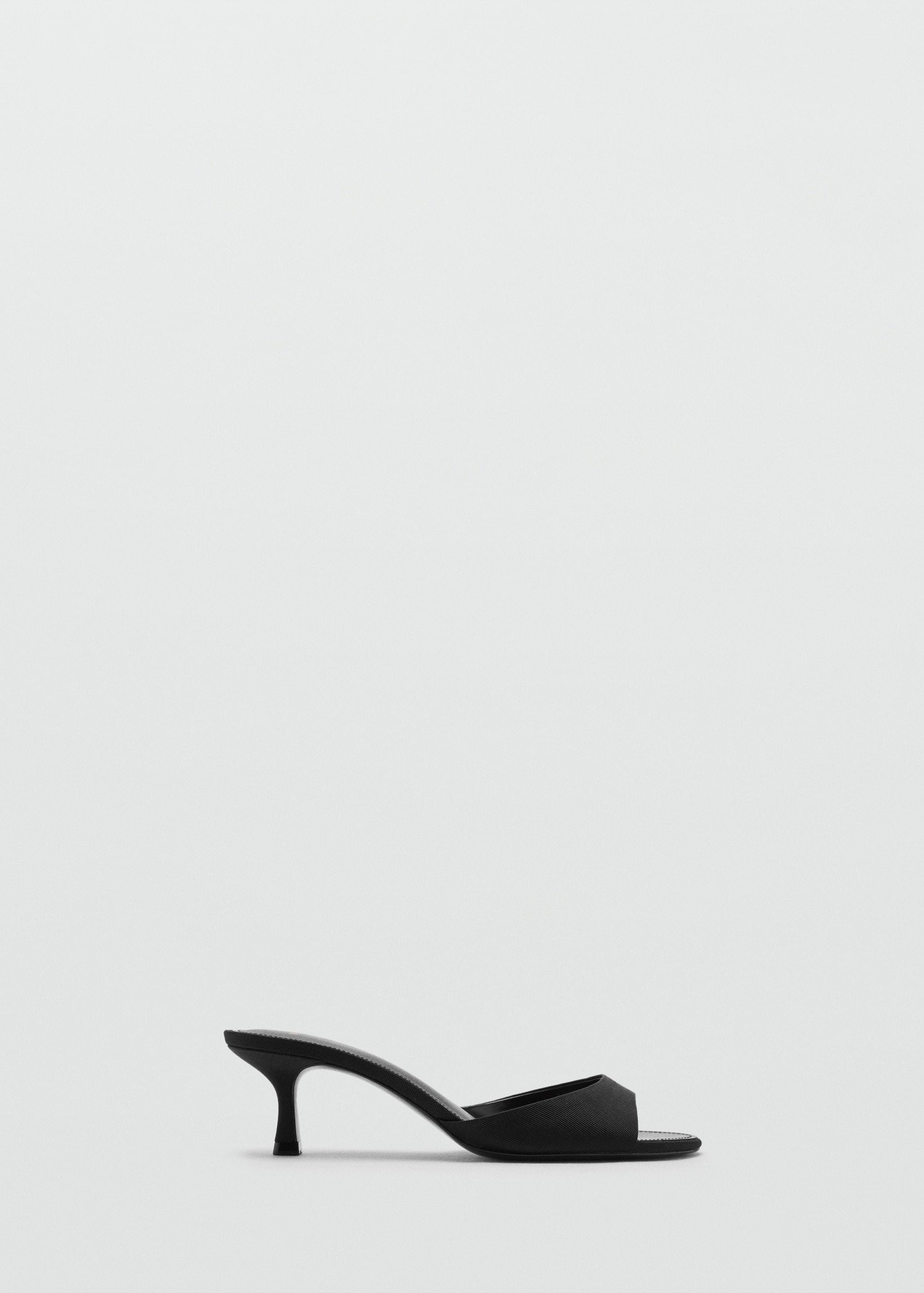 Kitten-Heel Sandals With Strap - Women | Mango Usa