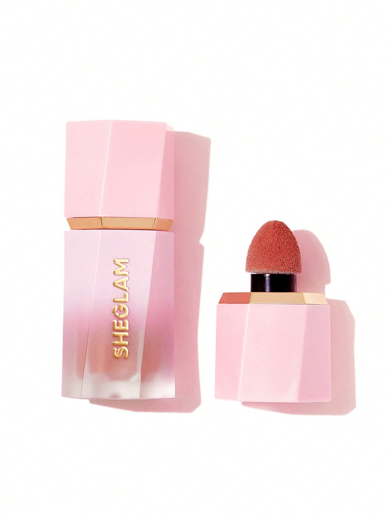 Color bloom dayglow liquid blush shimmer finish-Devoted