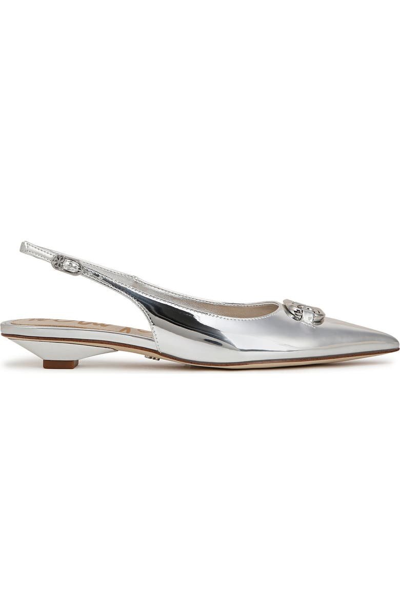 Aggie Pointed Toe Slingback Flat
