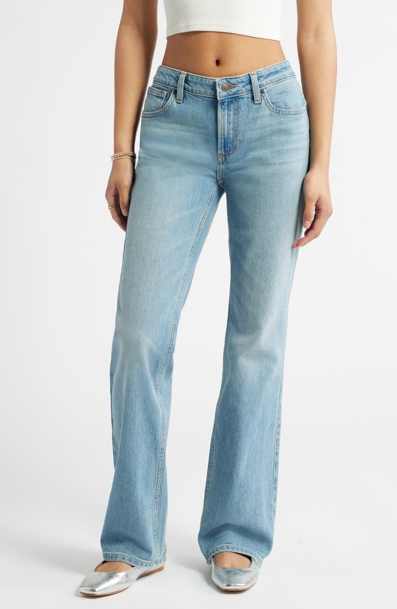 Low Rise Bootcut Jeans