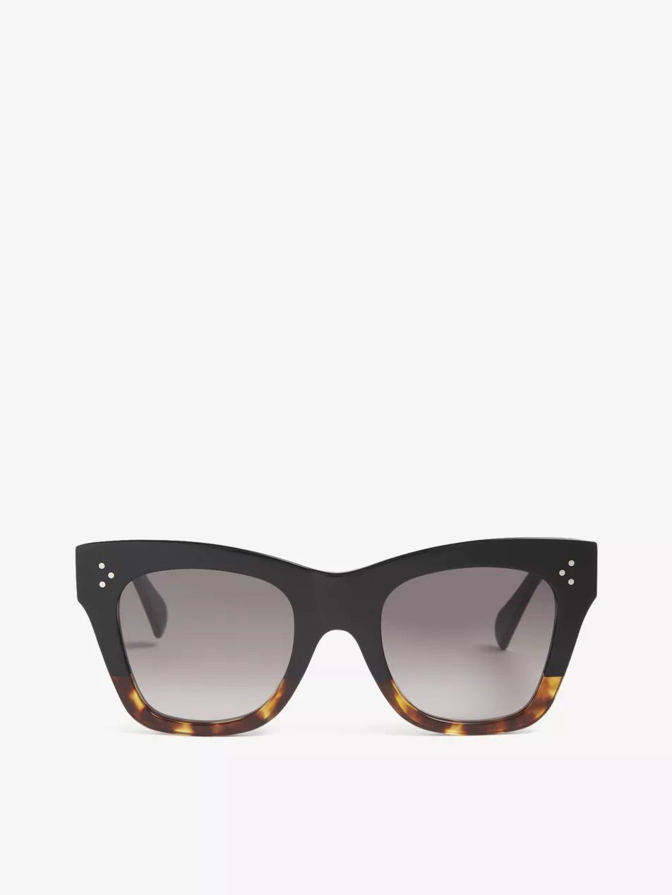 Cat-Eye Frame Sunglasses