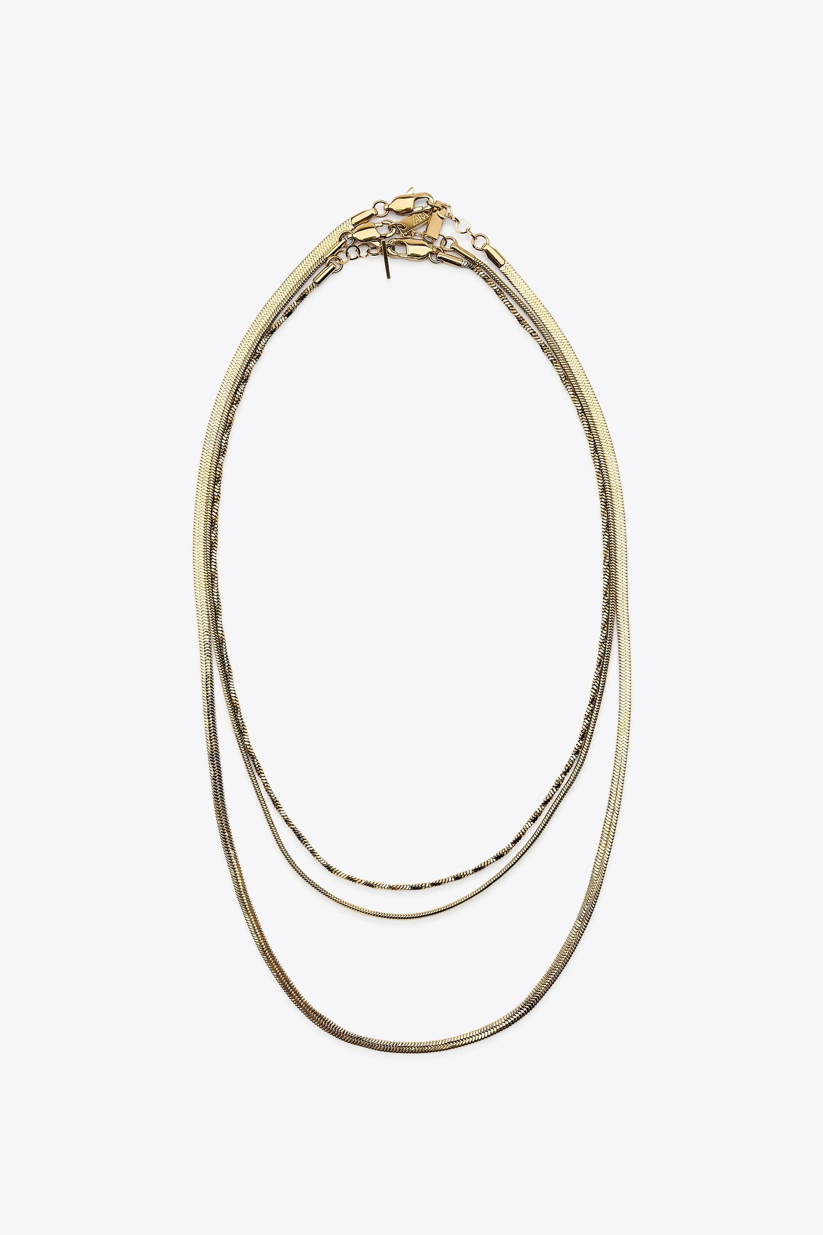 Pack of Waterproof Metal Chain Necklaces