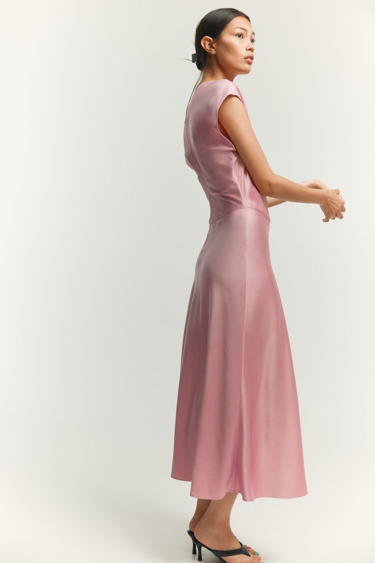 Satin Dress