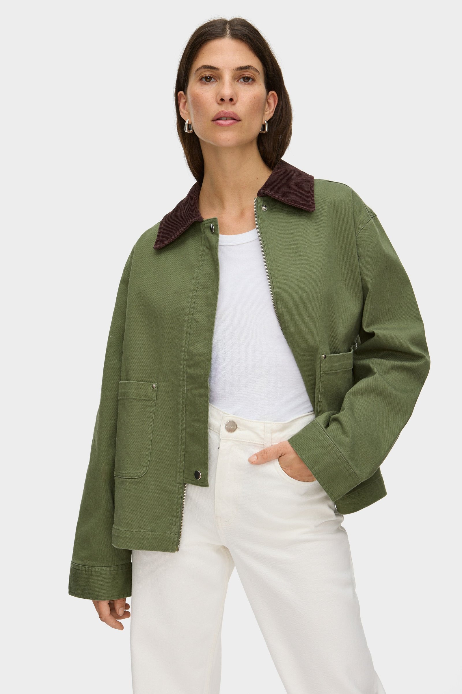 Madi Corduroy Collar Jacket