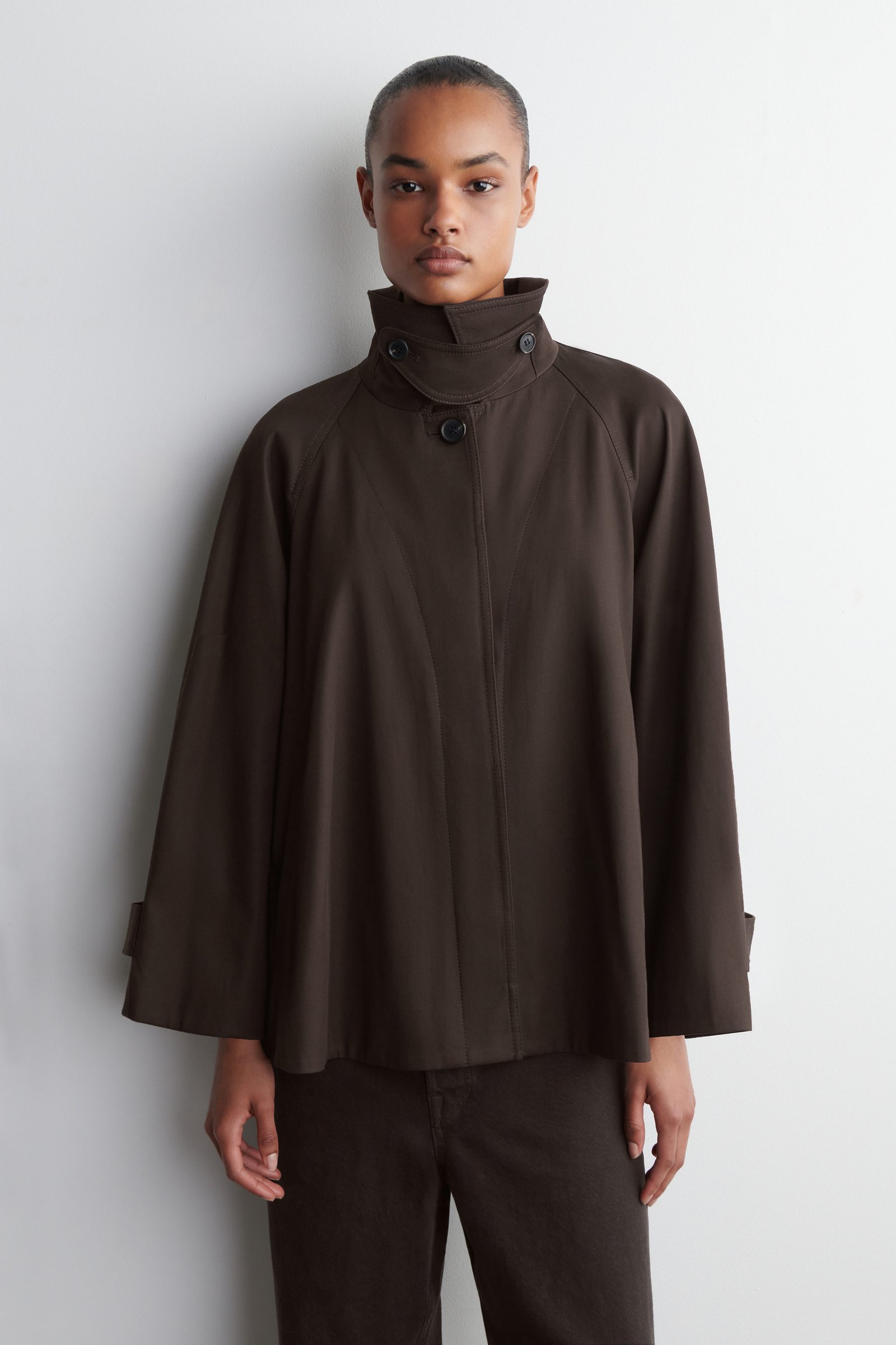A-Line Trench Jacket