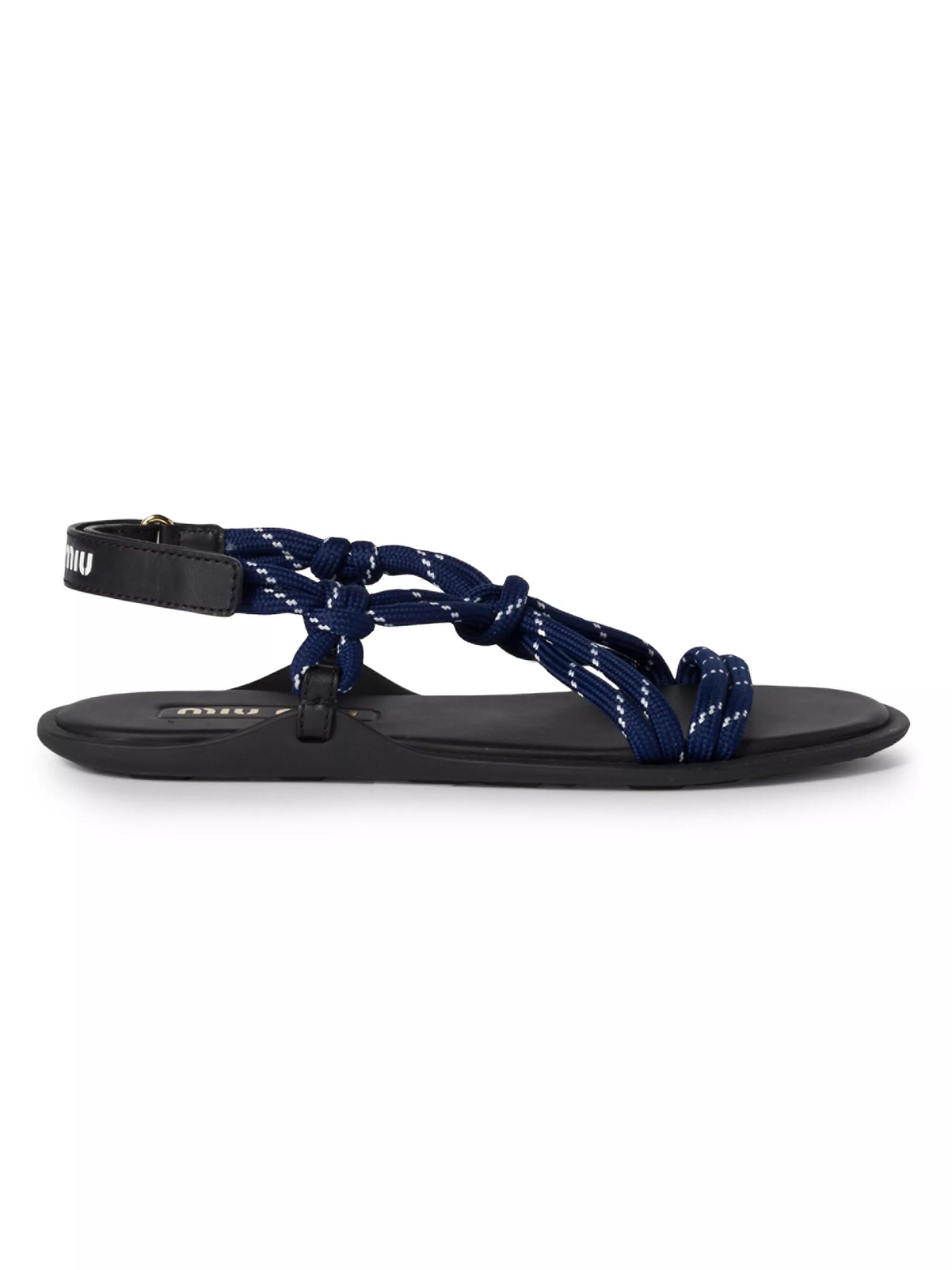 Riviere Cord and Leather Sandals