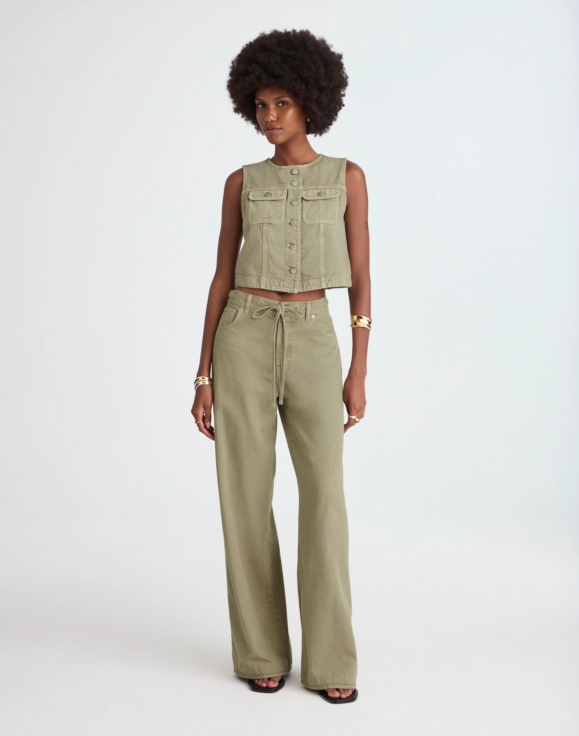 Superwide-Leg Jeans: Airy Denim Edition