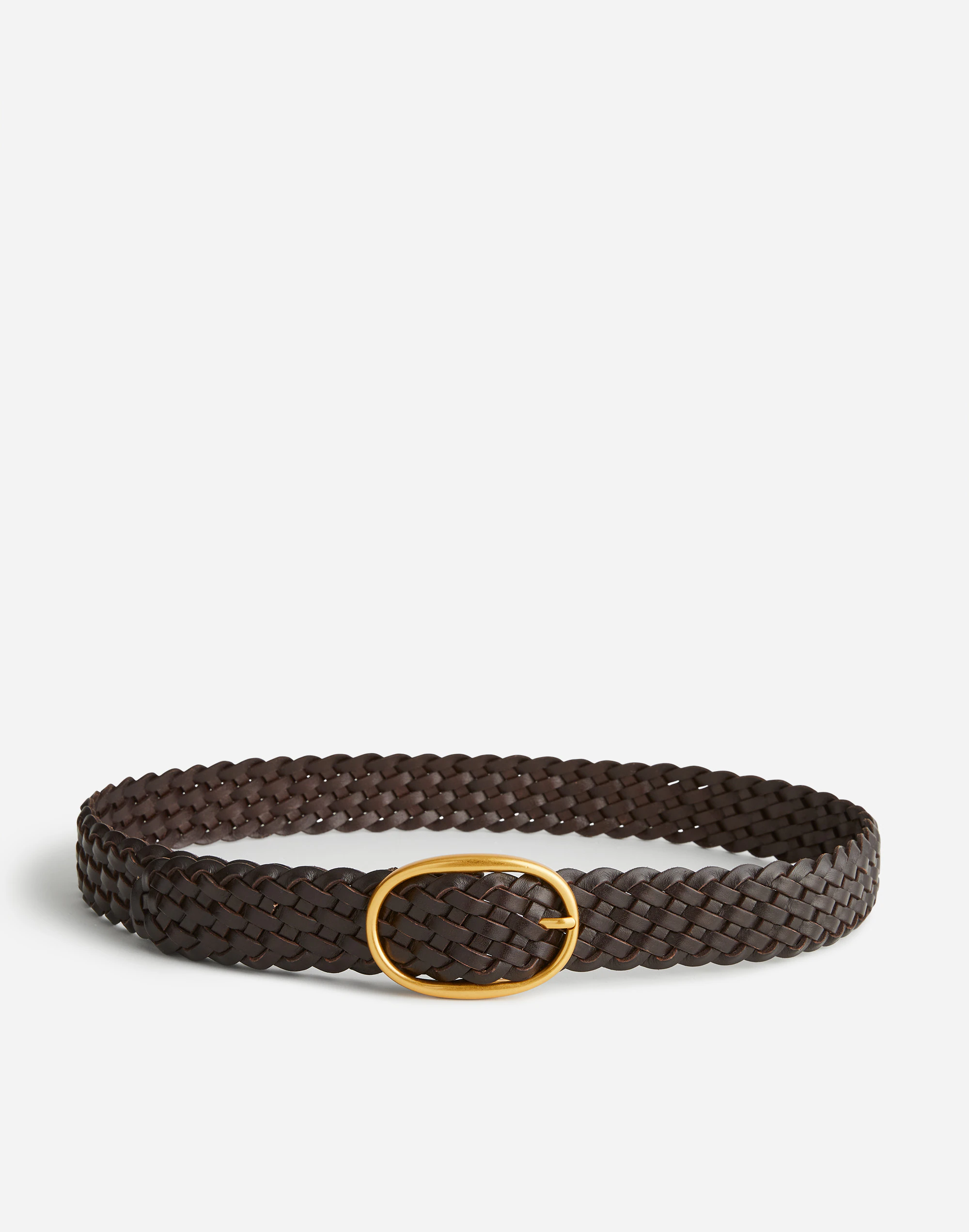 Oval-Buckle Belt