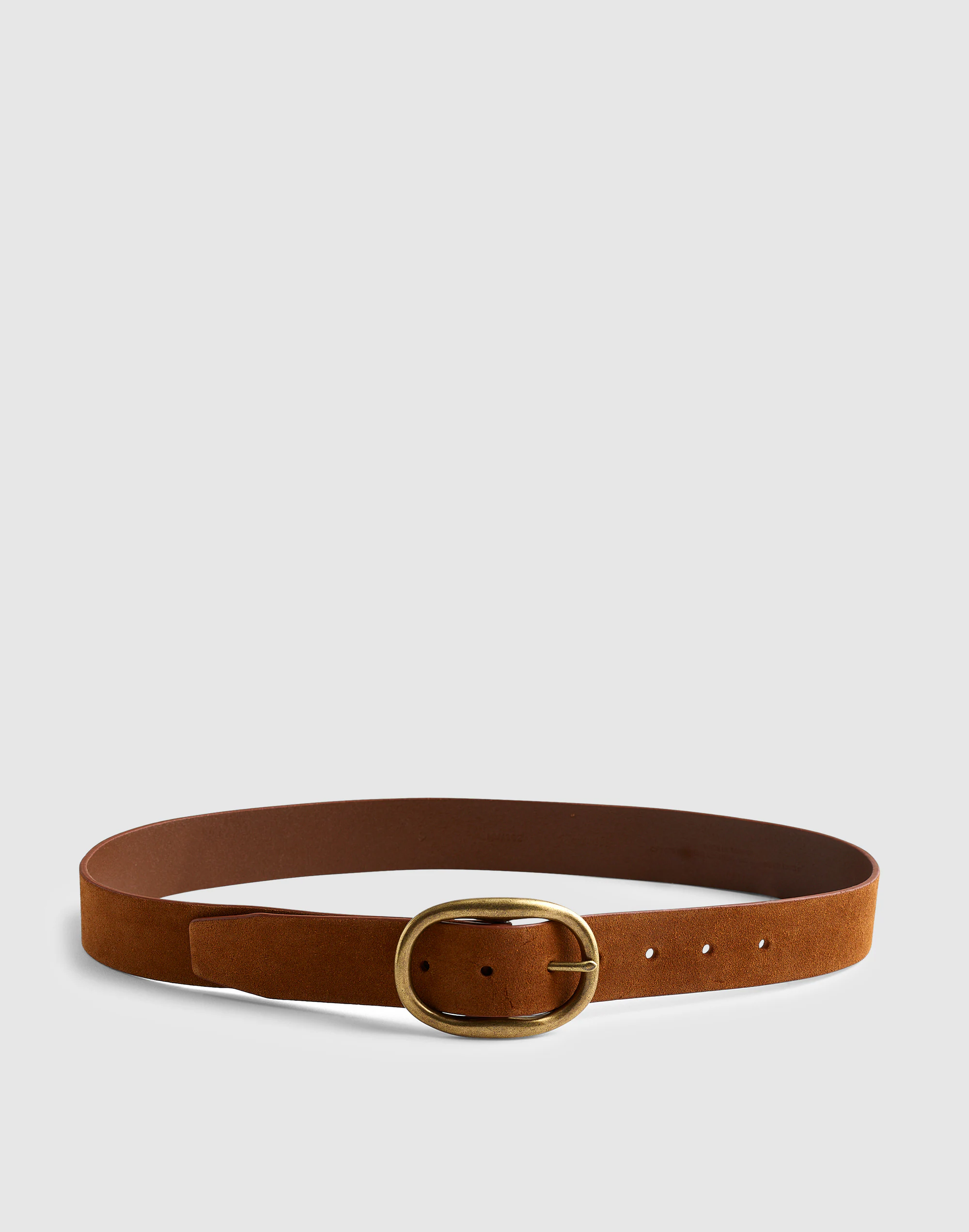 Oval-Buckle Belt