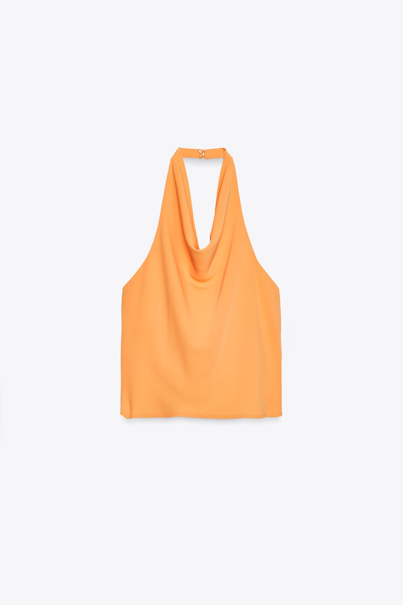 Satin Halter Top