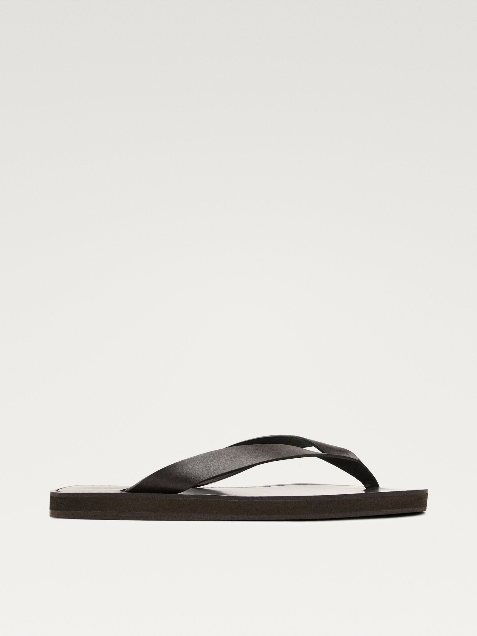 Leather Sandals With Toe Divider