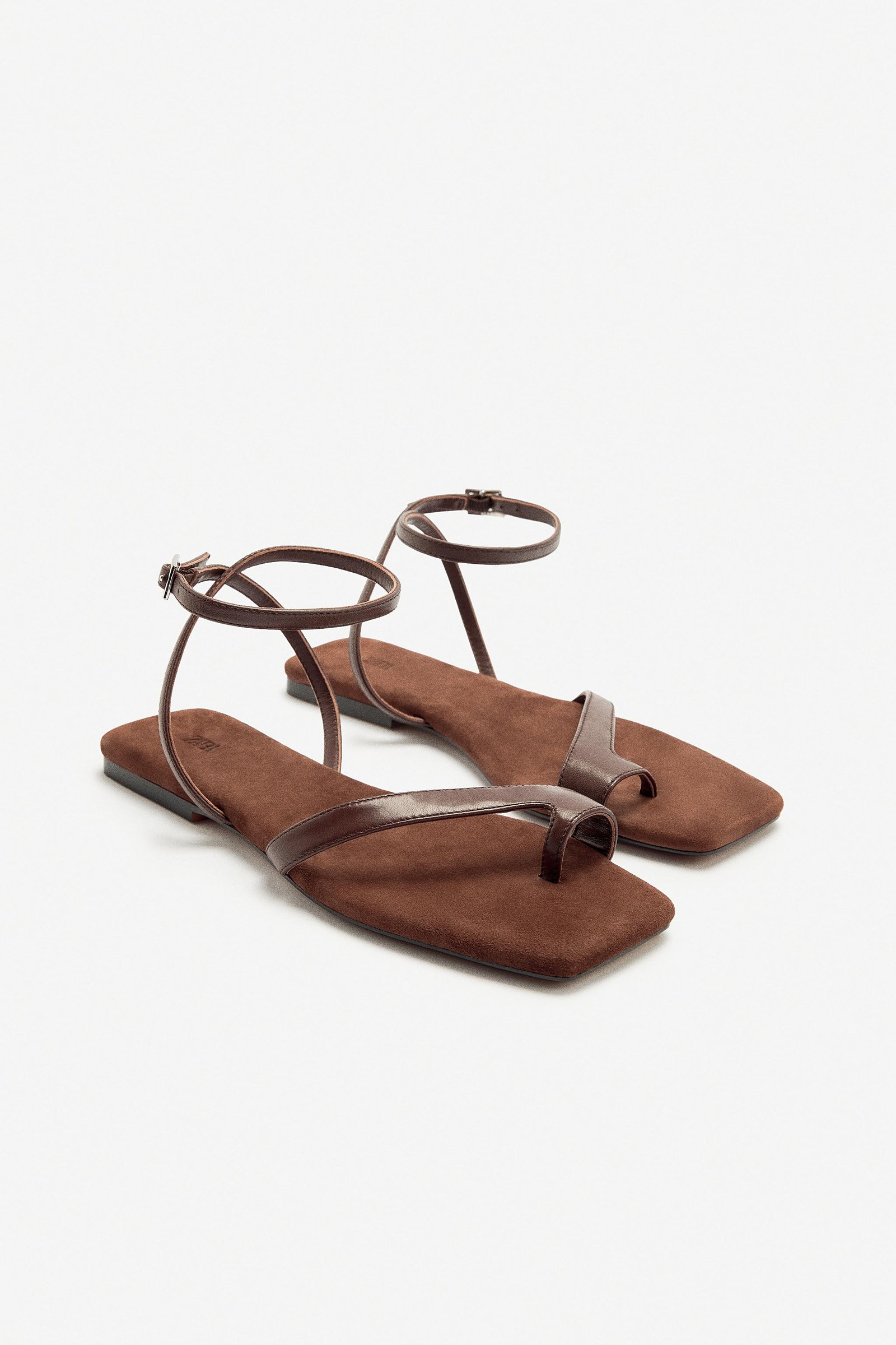Limited Edition Flat Split Suede Sandals
