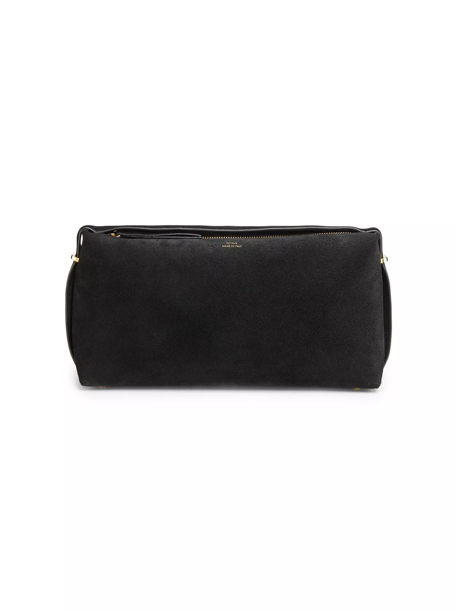 Suede Convertible Clutch