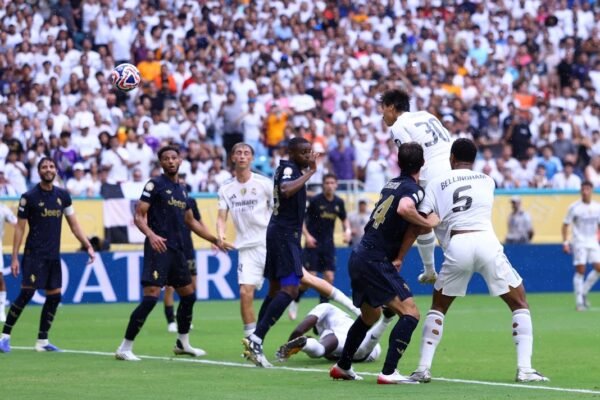 Real Madrid down Juventus 1-0 at Club World Cup; Kylian Mbappe returns